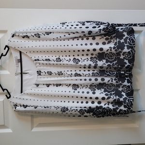 Roz & Ali Flowy Shirt. Large.